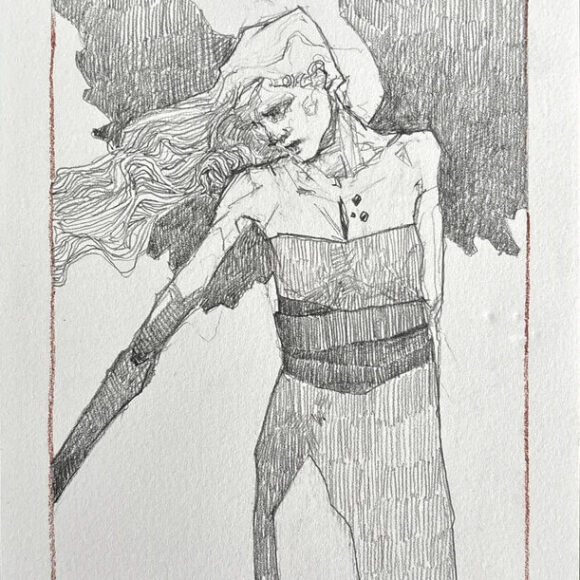 Untitled (Warm-Up Sketch)