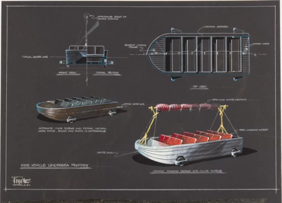 Ride Vehicle (Undersea Fantasy)